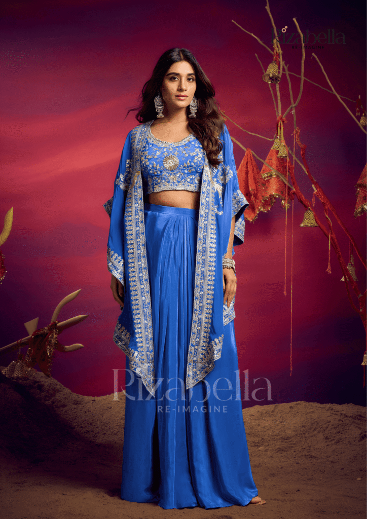 Royal Zardosi 3 pc skirt ensemble