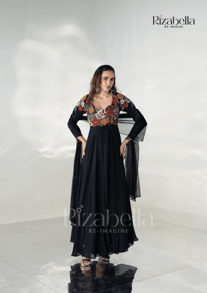 Nazrana Bloom Anarkali Set