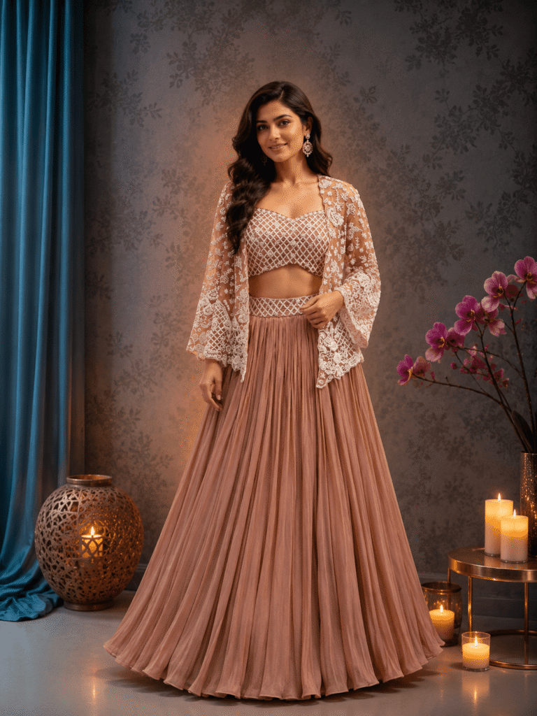 Whisper Embellished Lehenga Set