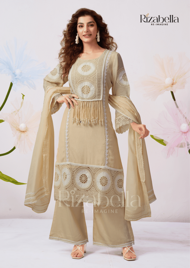 Kurta set tassels hangging