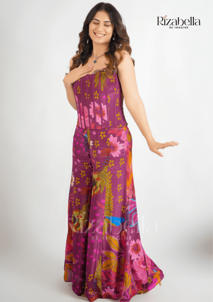 FLOWY DIVIDER - Purple