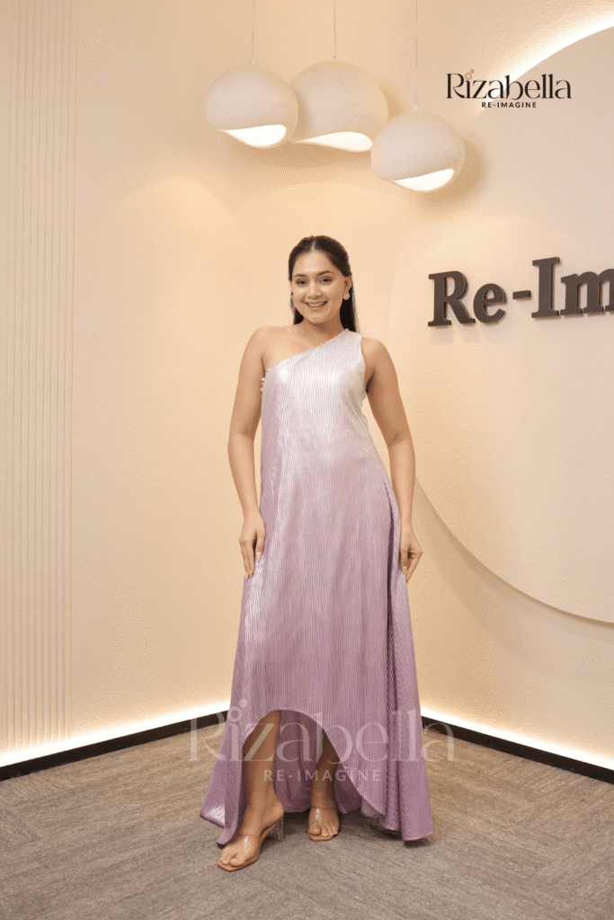 Silver Mist Ombre Dress