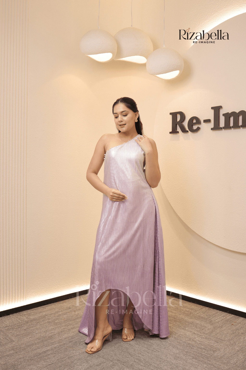 Silver Mist Ombre Dress - Image 4