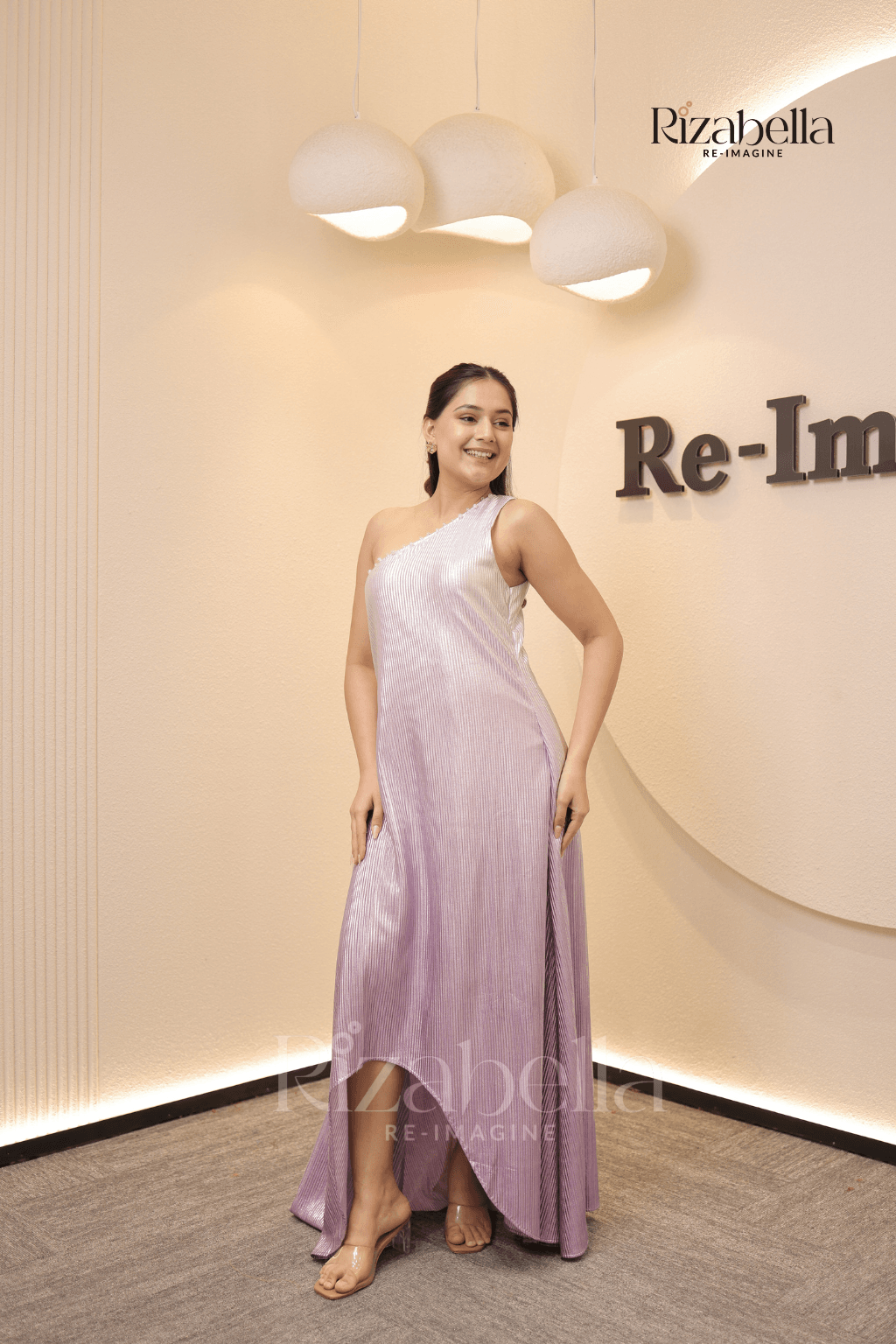Silver Mist Ombre Dress - Image 6