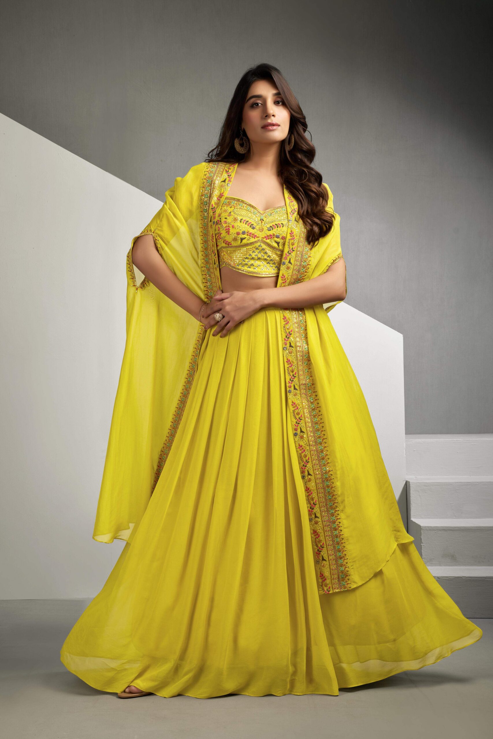 Sunshine Zest Lehenga Set - Image 4