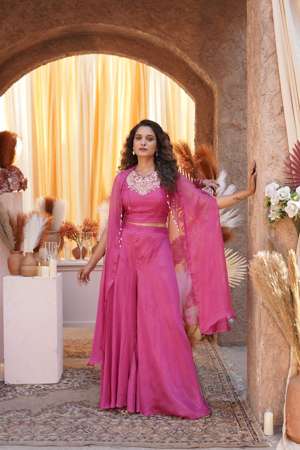 Three-piece set - Fuchsia Pink - Image 2