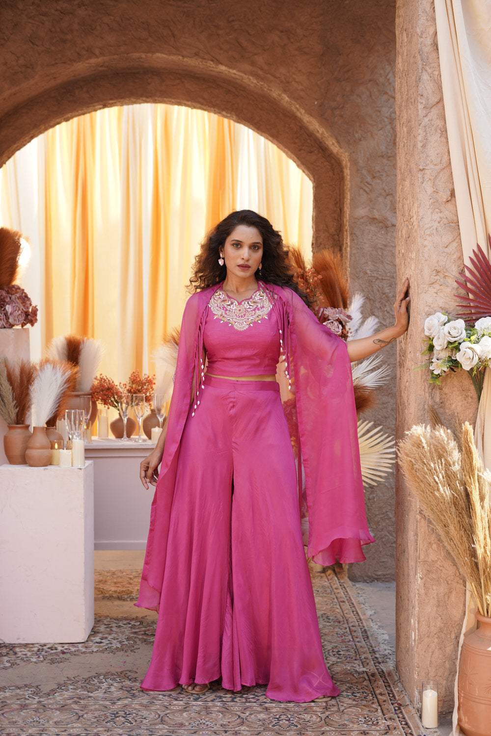 Three-piece set - Fuchsia Pink - Image 3