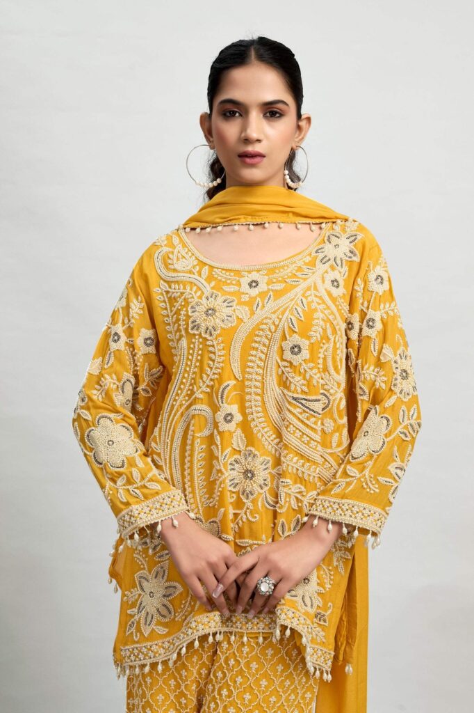 3Pc Set (Short Kurti)